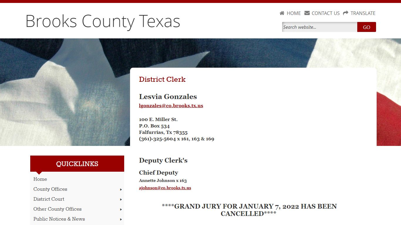 Links & Resources - Brooks County, Texas